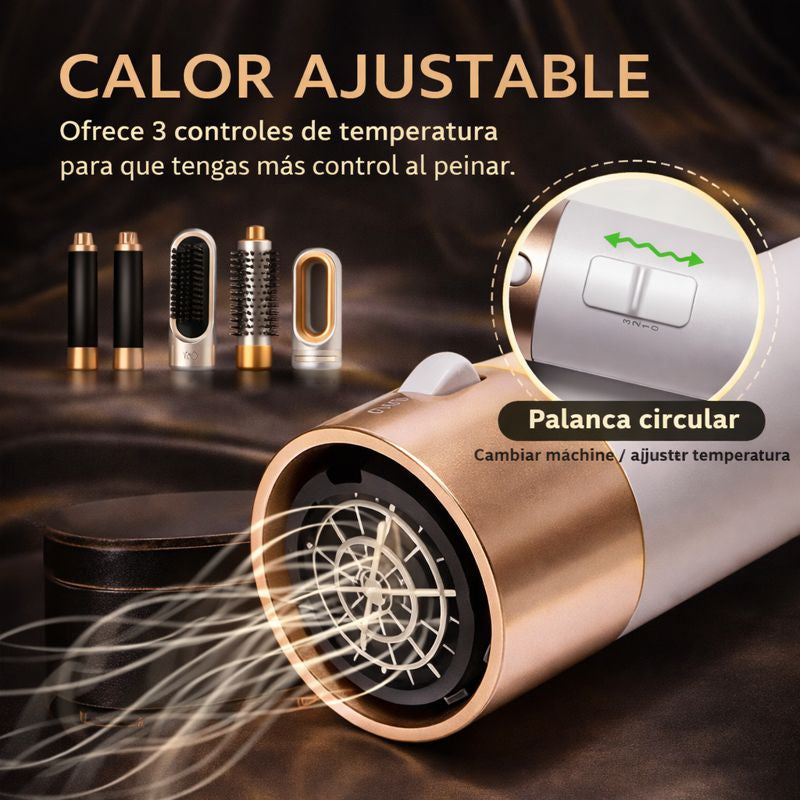 Styler Profesional 5 en 1 de Aire – Peinado Completo en un Solo Paso